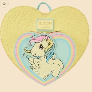 Loungefly My Little Pony Sky Dancer Heart Shaped Mini Backpack